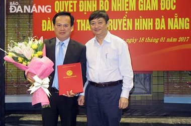 Ông Nguyễn Hoài Nam làm Giám đốc Đài Phát thanh-Truyền hình Đà Nẵng