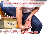 Bác sĩ Hoàng Mạnh Tường tư vấn cách trị Gout Khớp bằng thảo dược CERY