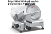 Máy thái lát thịt bán tự động F120
